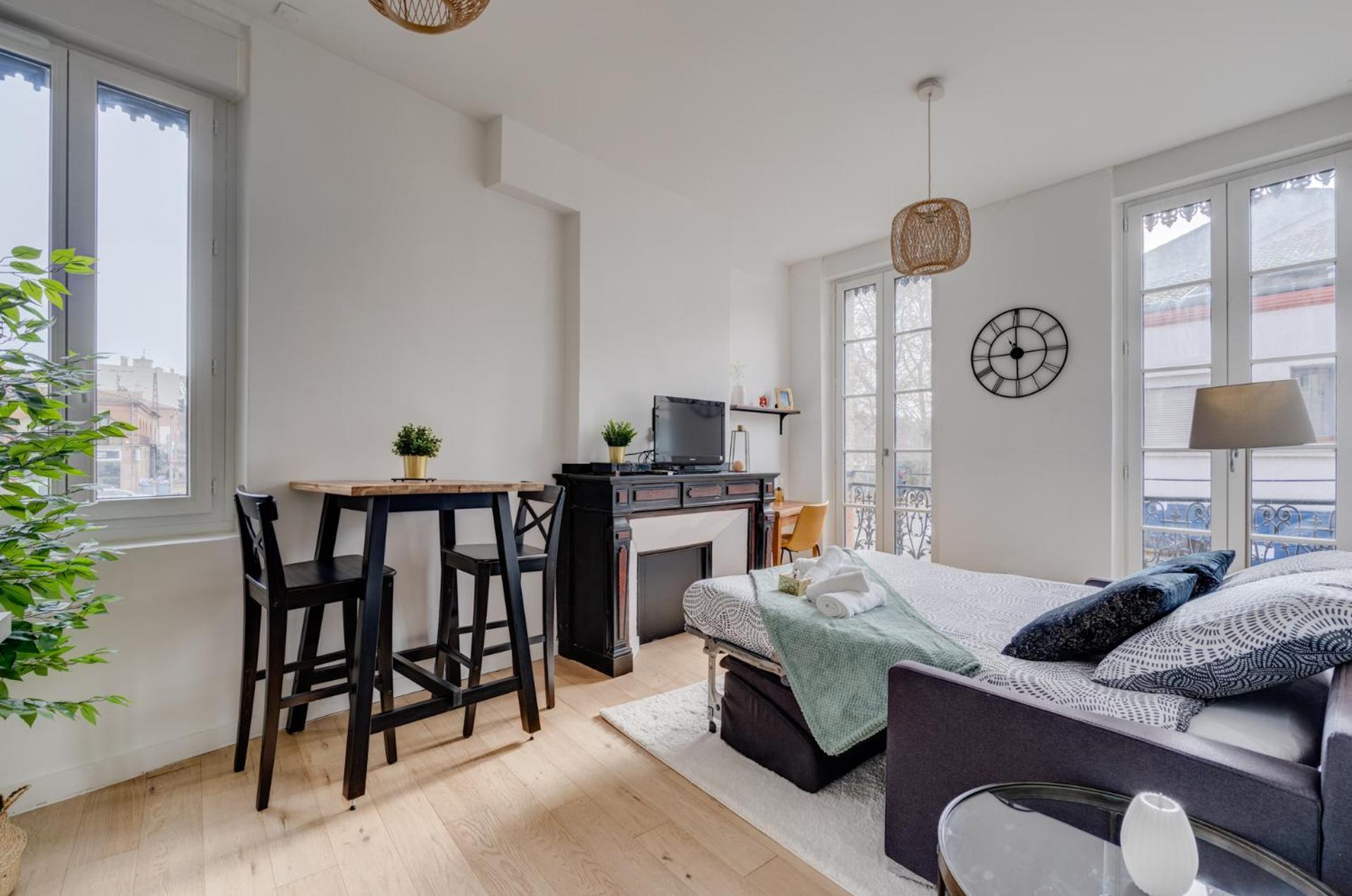 Studio Chic Et Lumineux, Garage, Wifi, Clim Τουλούζη Εξωτερικό φωτογραφία